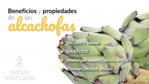 Beneficios y propiedades de las alcachofas